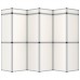 18-Panel Folding Exhibition Display Wall 362x200 cm White