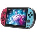 X12 5.1 inch 8GB Handheld Game Console Dual Joystick 1500 Games Preloaded TV Out - Red + Blue