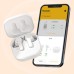 QCY T13 Bluetooth 5.1 Wireless TWS Earphone Touch Control Earbuds 4 Microphones ENC HD Call - White