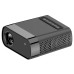 Foqucy GX100 1080P LED Projector, 1800Lumens, 2000:1 Contrast Ratio, Home Media Player - Black