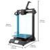 TRONXY XY-3 Pro V2 Direct Drive 3D Printer 300x300x400mm Upgraded BMG Extruder 3D Printer Fast Assembly with Glass Platform