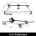 Aufero Laser 2 LU2-4 SF Laser Engraving Machine, 32Bit Motherboard,  Optically Compressed Laser, 10,000mm/min, 24V/2A, High Precision
