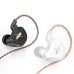 KZ EDX with Mic Wired Earphone In-ear Sport Noise Cancelling Headset - Black