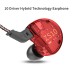 KZ ZS10 Wired Earphone 4BA+1DD Hybrid Technology In-ear HiFi Bass Game Headset - with Mic Black