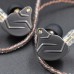 KZ ZSN Pro Wired Earphone Hybrid Technology In-ear HiFi Bass Earbuds with Mic - Grey