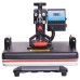 SHUOHAO 15 In 1 Heat Press Machine, 12*15in, For Cap/Bag/Mouse/Pad/Phone Case/Tape/Stickers/Mug/Plate/Puzzle/T-shirts