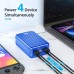 ZENDURE SuperTank 26800mAh/100W PD Portable Power Bank, Fast Charging, Ultra-High Capacity, Wide Compatibility - Blue