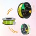ERYONE Dual Color Silk PLA Filament for 3D Printers, 1.75mm Tolerance +/- 0.03mm, 1kg (2.2LBS)/Spool - Yellow and Green