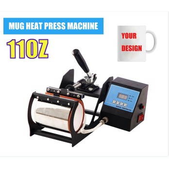 SHUOHAO 11oz Easy Mug Heat Press Machine, Cup Sublimation Heat Transfer Machine