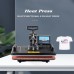 SHUOHAO 5 in 1 Heat Press Machine, 12*15in, for Cap/Bag/Mouse/Pad/Phone Case/Tape/Stickers/Mug/Plate/Puzzle/T-shirts