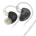 KZ AS16 Pro Wired Earphone In-Ear Balance Armature for Sports with Microphone - Black
