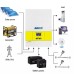 EASUN POWER 5600W Solar Inverter, MPPT 100A Solar Charger, 5500W PV Array Power, 48V DC, 230V AC, Off Grid Inverter, Parallel Up to 9 Units, Built-in WiFi