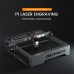 ACMER P1 10W Laser Engraver Cutter, 0.06x0.08mm Spot, 10000mm/min Engraving Speed, Offline Engraving, 32-bit Motherboard, 400x410mm