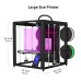Zonestar Z9V5Pro-MK4 4 Extruders 3D Printer with 4*0.25kg Filament, 4 Colors, Auto Leveling, 32 Bit Control Board, Resume Printing, TFT-LCD, 300x300x400mm