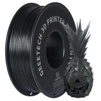 Geeetech PLA Filament for 3D Printer, 1.75mm Dimensional Accuracy +/- 0.03mm 1kg Spool (2.2 lbs) - Black