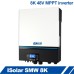 EASUN POWER 8000W Off-Grid Solar Inverter, MPPT 120A Solar Charger, 500V DC PV Input, 48V DC Battery, 230V AC, Parallel Up to 6 Units, Built-in WiFi