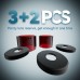 SCULPFUN S9 Original Lens Set, 3Pcs Lens + 2Pcs Red Acrylic Covers, Highly Transparent, Anti-oil, Anti-Smoke