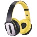 SODO MH2 Wireless Bluetooth Headset, Headphone & Speaker Modes, Support TF Card, FM - Yellow