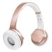 SODO MH3 2-in-1 Wireless Bluetooth On-Ear Headphone and Twist Out Bluetooth Speaker, Bluetooth 5.1 Support TF Card - Rose Gold