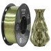 ERYONE Ultra Silk PLA Filament for 3D Printer 1.75mm Tolerance 0.03 mm, 1kg (2.2LBS) / Spool - Bronze