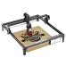 Makibes X1 5.5W Laser Engraver, 0.07*0.08mm Compressed Spot, 0.01mm Accuracy, 8000mm/min Engraving Speed, Engraver On Wood/Paper/Cardboard/Plastic/PCB board/Stainless Steel/Ceramic/Cloth, 410*400mm
