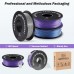 Geeetech Sparkly PLA Filament for 3D Printer, 1.75mm Dimensional Accuracy +/- 0.03mm 1kg Spool (2.2 lbs) - Purple