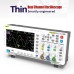 FNIRSI 1014D 2 in 1 Digital Oscilloscope with 100X High Voltage Probe, DDS Signal Generator, 2 Channels, 100Mhz Bandwidth, 1GSa/s Sampling, 7 Inch LCD Display - EU Plug