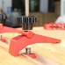 HONGDUI YB07X Red Quick Acting Hold Down Clamp, Woodworking Table T-Slot T-Track Clamp