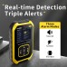 FNIRSI GC-01 Geiger Counter, Nuclear Radiation Detector with LCD Display, Beta Gamma X-Ray Detect, Sound/Light/Vibrate Alarm, 5 Dosage Units, 1100mAh Rechargeable Battery