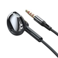 Lenovo XF06 3.5mm Wired Headphone In-Ear Stereo, with Microphone - Black