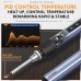 FNIRSI HS-01 Smart Soldering Iron Kit, PD 65W, 80-420 Celsius Fast Heating, Digital OLED Screen, Auto Sleep - Blue