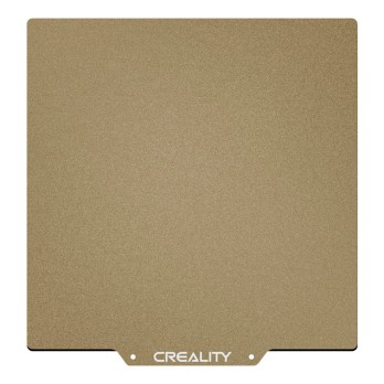 Creality 235*235mm Double-Sided Textured/Smooth PEI Printing Platform - Golden