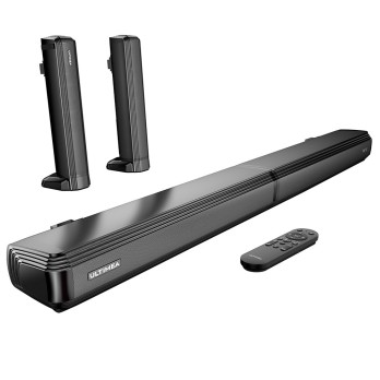 Ultimea Apollo S40 2.2CH Soundbar for TV Devices, Separable 2-in-1, Bluetooth 5.0, Built-in 2 Tweeters and 2 Woofers