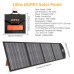 OUPES 600W 595Wh Portable Power Station + 100W Monocrystalline Solar Panel Solar Generator Kit for Camping Hiking