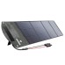 ITEHIL 160W Solar Panel, Foldable Monocrystalline Solar Suitcase USB-A QC Charger IPX4 Waterproof