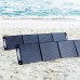 OUKITEL PV200 Foldable Solar Panel with Kickstand, 21.7% Solar Conversion Efficiency, IP65 Waterproof
