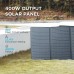EcoFlow 400W Portable Solar Panel with Kickstand Case, 22.4% Conversion Efficiency, Waterproof IP68