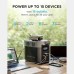 EcoFlow DELTA 2 Portable Power Station, 1024Wh LiFePO4 Battery Solar Generator, 1800W AC Output, Expandable Capacity, 15 Outputs, App Control, Charge to 80% in 50 Mins