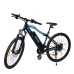 BEZIOR M1 Electric Bike 48V 12.5Ah Battery 250W Brushless Motor 27.5 inch Tire Aluminum Alloy Frame Shimano 7-speed Shift Max Speed 25km/h 80KM Power-assisted mileage Range 5 inch Smart LCD Meter IP54 Waterproof - Black Blue