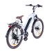 BEZIOR M2 Electric Bike 48V 12.5Ah Battery 250W Brushless Motor 26 inch Tire Aluminum Alloy Frame Shimano 7-speed Shift Max Speed 25km/h 80KM Power-assisted mileage Range 5 inch Smart LCD Meter - White