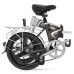 ZHENGBU 20" X6 400W Motor Shimano 7-Speed 48V 10.4Ah Battery Commuter Folding Electric Bike - Black