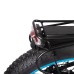 CYSUM M900 Fat Tire Electric Bike 26*4.0 Inch Chaoyang Fat Tire 48V 1000W Brushless Gear Motor 40Km/h Max Speed 17Ah Removable Battery for 50-70 Range - Black-Blue