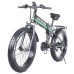 GUNAI MX01 1000W 48V 12.8Ah 26'' Electric Bicycle 40km/h Max Speed 40-50km Mileage Range 150kg Max Load - Green