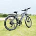 CMACEWHEEL F26 Electric Bike 27.5*2.1 Inch Tires 500W Strong Power 15Ah Lithium Battery 110km Range - Silver Gray