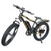 AOSTIRMOTOR S07-B Electric Bike 26*4.0'' Fat Tire 48V 13Ah Battery 750W Motor 7 Speed Shimano Gear - Black