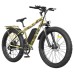 AOSTIRMOTOR S07-E Electric Bike 26*4.0'' Fat Tire 48V 13Ah Battery 750W Motor 7 Speed Shimano Gear - Desert Camo