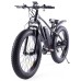 Niubility B26 Electric Bicycle 48V 12.5Ah Battery 1000W Motor 35km/h Max Speed 26'' Tires Mountain Bike Black