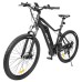 WELKIN WKEM001 Electric Bicycle 350W Brushless Motor 36V 10.4Ah Battery 27.5*2.25'' Tires Mountain Bike - Black