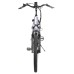 WELKIN WKEM002 Electric Bicycle 27.5*1.95 Inch Tires City Bike 250W Brushless Motor 25Km/h Max Speed 36V 10.4Ah Battery 120KG Max Load - Silver