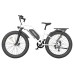 AOSTIRMOTOR S07-G Electric Bike 26*4.0 Inch Fat Tire 48V 13Ah Battery 750W Motor 45Km/h Max Speed Shimano 7-Speed Gear Dual Disc Brake - White